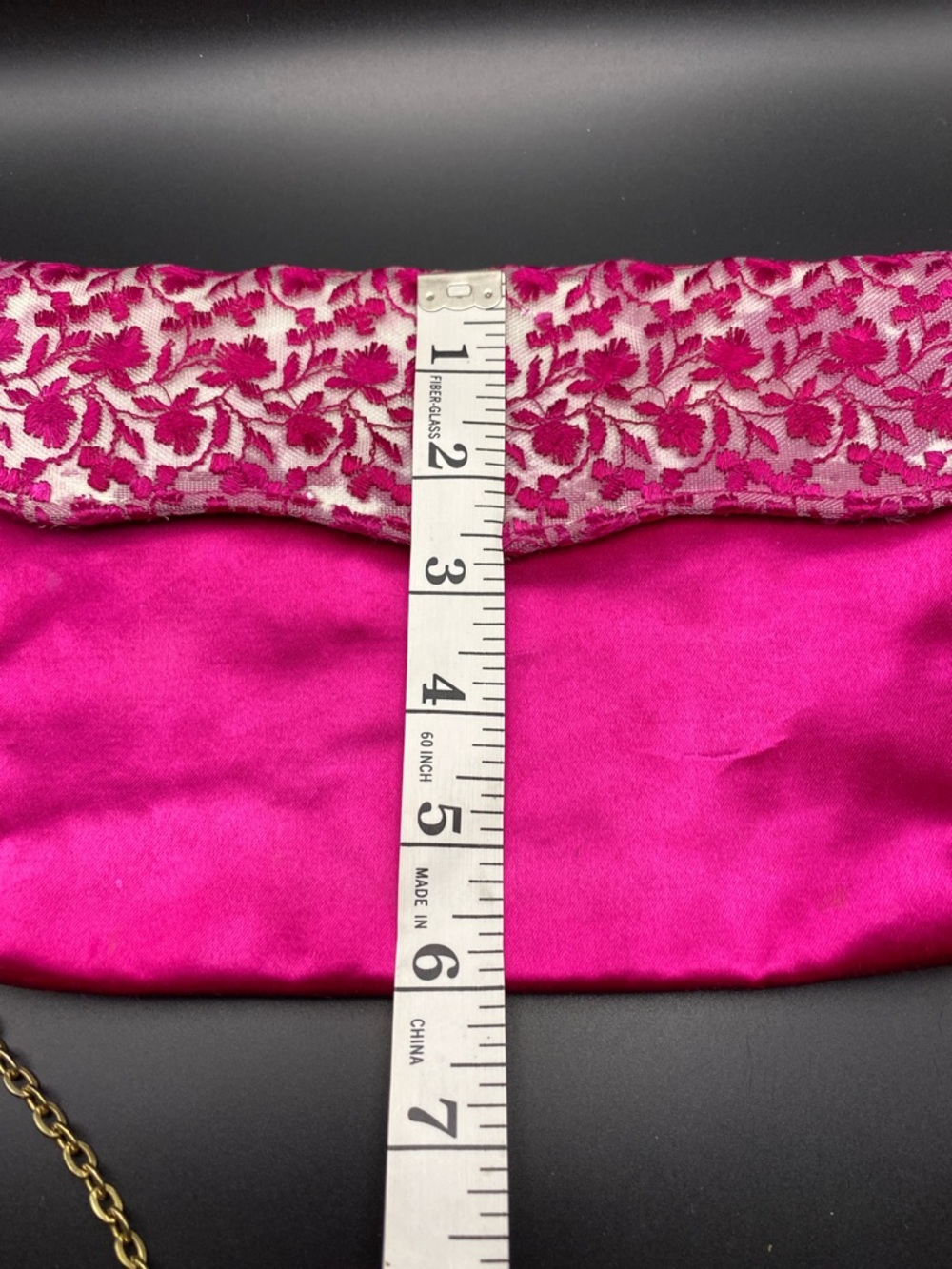 Vintage 80’s Fuchsia QualiCraft Floral Shoulder Bag and Heels Set - Picture 15 of 15